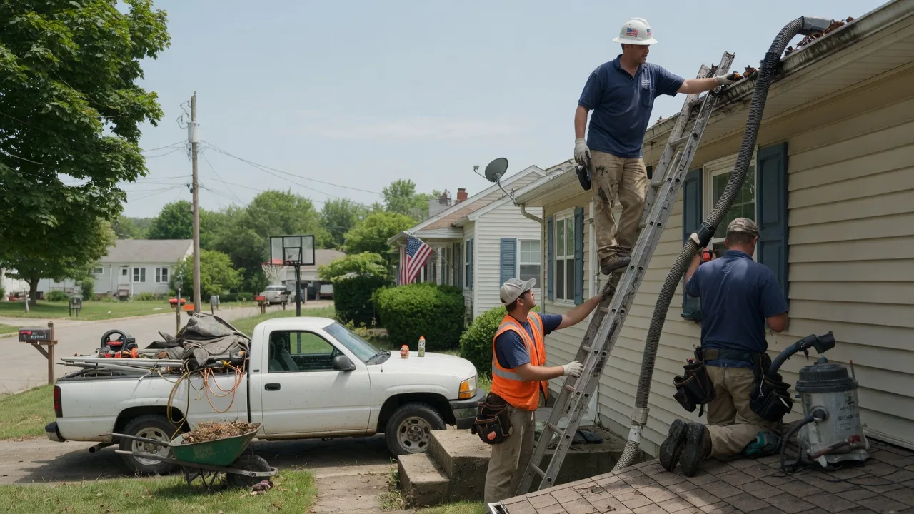 Gutter Installation in New London, IA near me